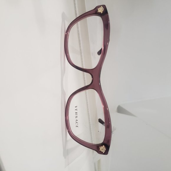 Versace Purple Gold Glasses MOD 3224 5209 - Picture 3 of 4